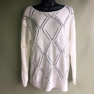 SOHO New York jean co. size large Sweater